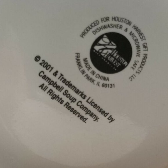 Campbell's Soup Mug "1910-1940 " 2001 Houston Harvest Gift Products - Picture 6 of 12